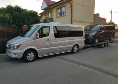 transport auto pe platforma Romania Germania